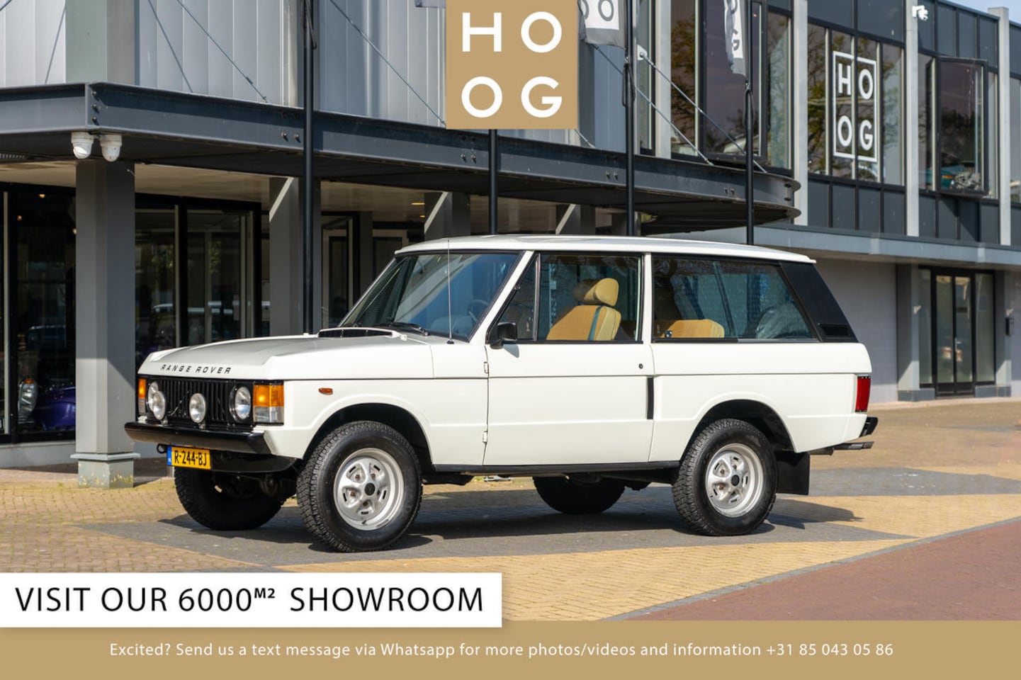 Land Rover Range Rover - 3.5 V8 in "Arctic White" - AutoWereld.nl