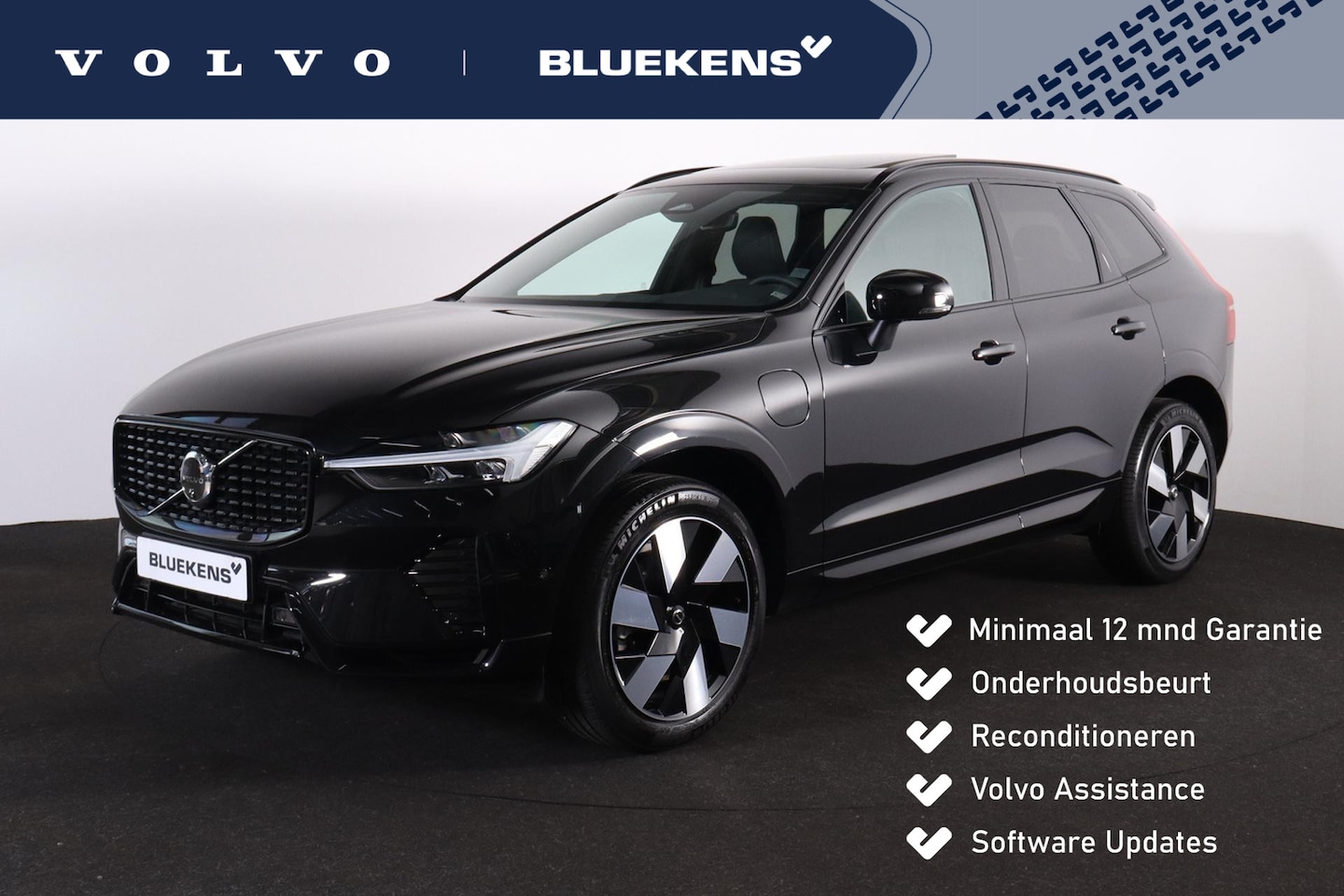 Volvo XC60 - T6 Recharge AWD Plus Dark - LONG RANGE - Panorama/schuifdak - IntelliSafe Assist & Surroun - AutoWereld.nl