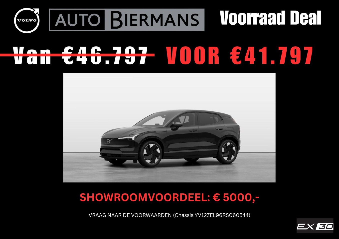 Volvo EX30 - Single Motor Extended Range Plus | DIRECT LEVERBAAR | Onyx Black | Getinte ramen - AutoWereld.nl