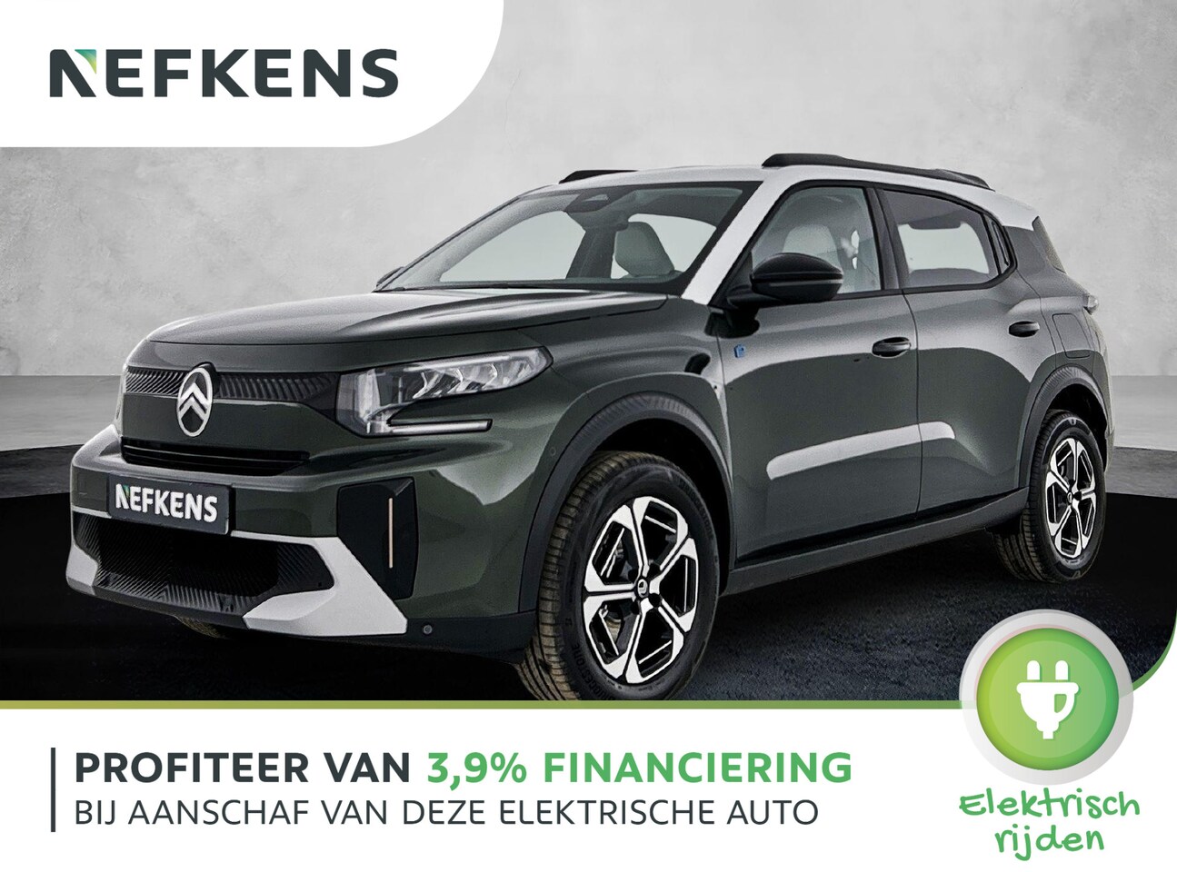 Citroën Ë-C3 Aircross - EV Max 44 kWh 113 pk | Navigatie | Achteruitrijcamera | Parkeersensoren Voor en Achter | C - AutoWereld.nl
