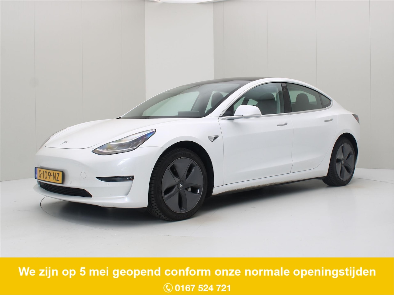 Tesla Model 3 - Long-Range AWD 351pk 75 kWh [ TREKHAAK+FSD+620KM WLTP+PREMIUM AUDIO ] - AutoWereld.nl