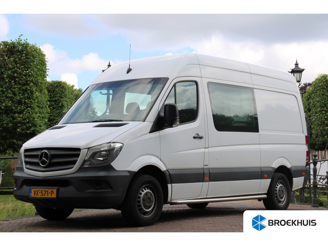 Mercedes-Benz Sprinter - Mercedes-Benz 313 2.2 CDI 366 HD DC | 7 PERSOONS | NL-AUTO! | TREKHAAK | CAMERA | CRUISE | - AutoWereld.nl