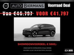 Volvo EX30 - Single Motor Extended Range Plus | DIRECT LEVERBAAR | Onyx Black | Getinte ramen achterzij