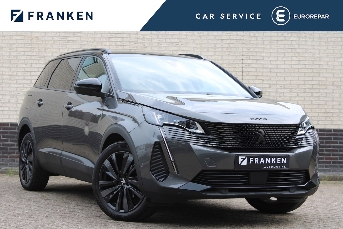Peugeot 5008 - 1.2 PureTech 130PK Automaat GT | Black Pack | Adaptieve Cruise | 7-Persoons | Led | BLIS | - AutoWereld.nl