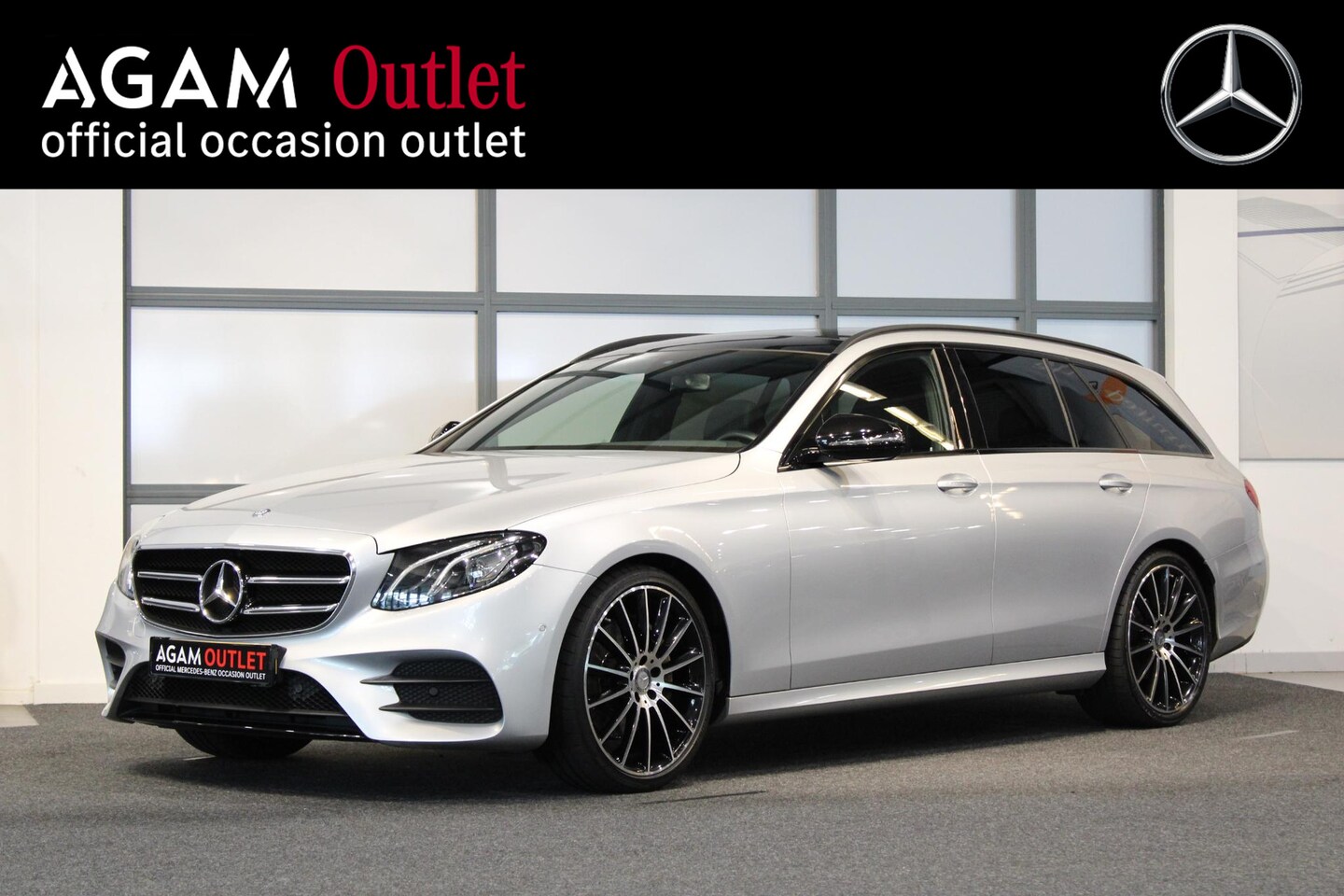 Mercedes-Benz E-klasse Estate - 200 Ambition Line AMG | Panorama dak - AutoWereld.nl