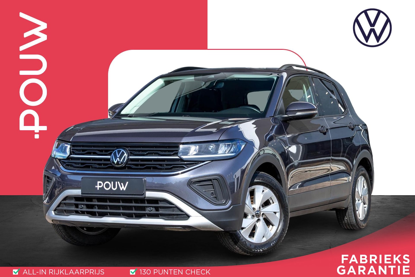 Volkswagen T-Cross - 1.0 TSI 95pk Life Edition | Android Auto/Apple Carplay | PDC | Climate Control - AutoWereld.nl