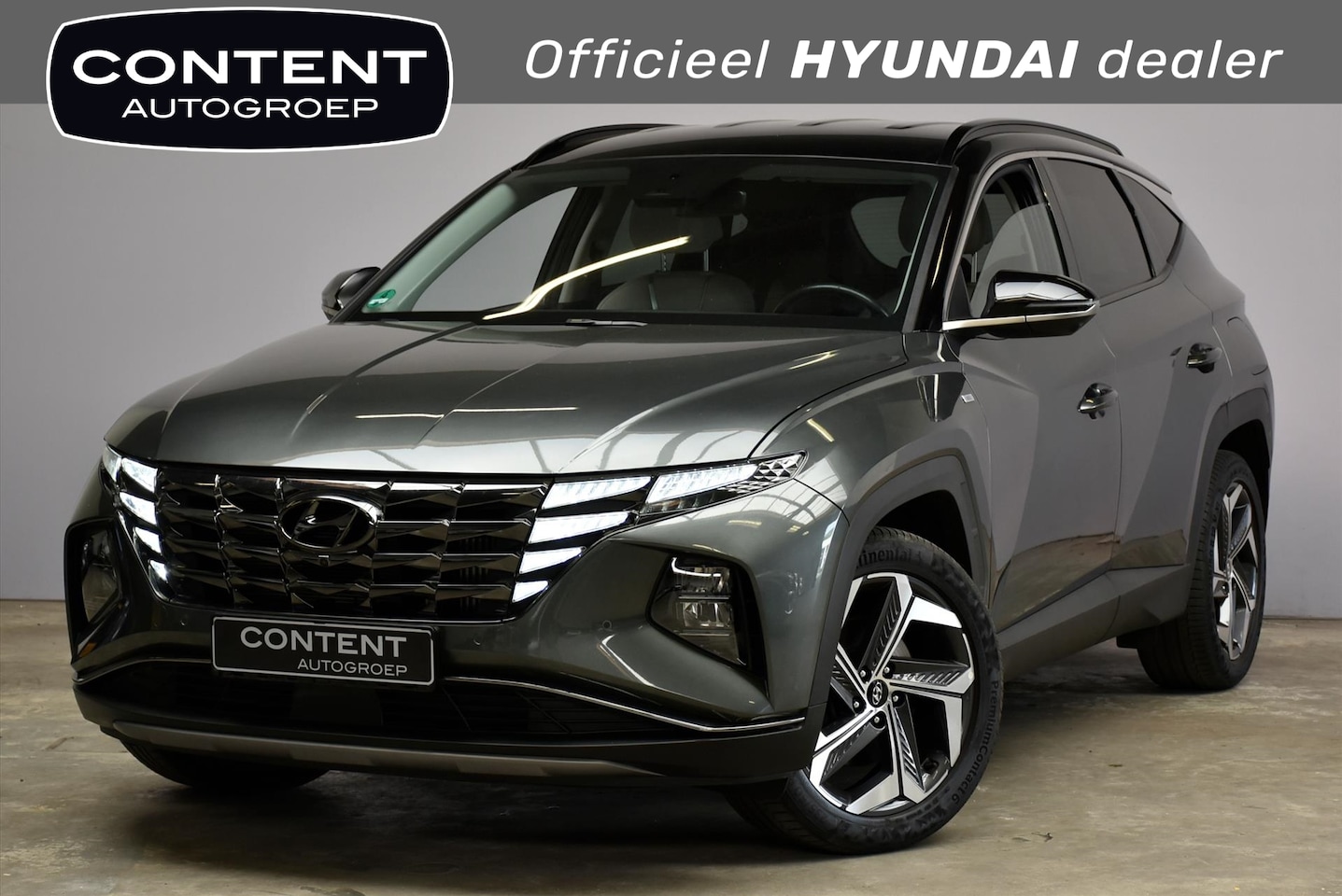 Hyundai Tucson - 1.6 T-GDi MHEV 4WD Aut. Premium 1650kg Trekgewicht - AutoWereld.nl