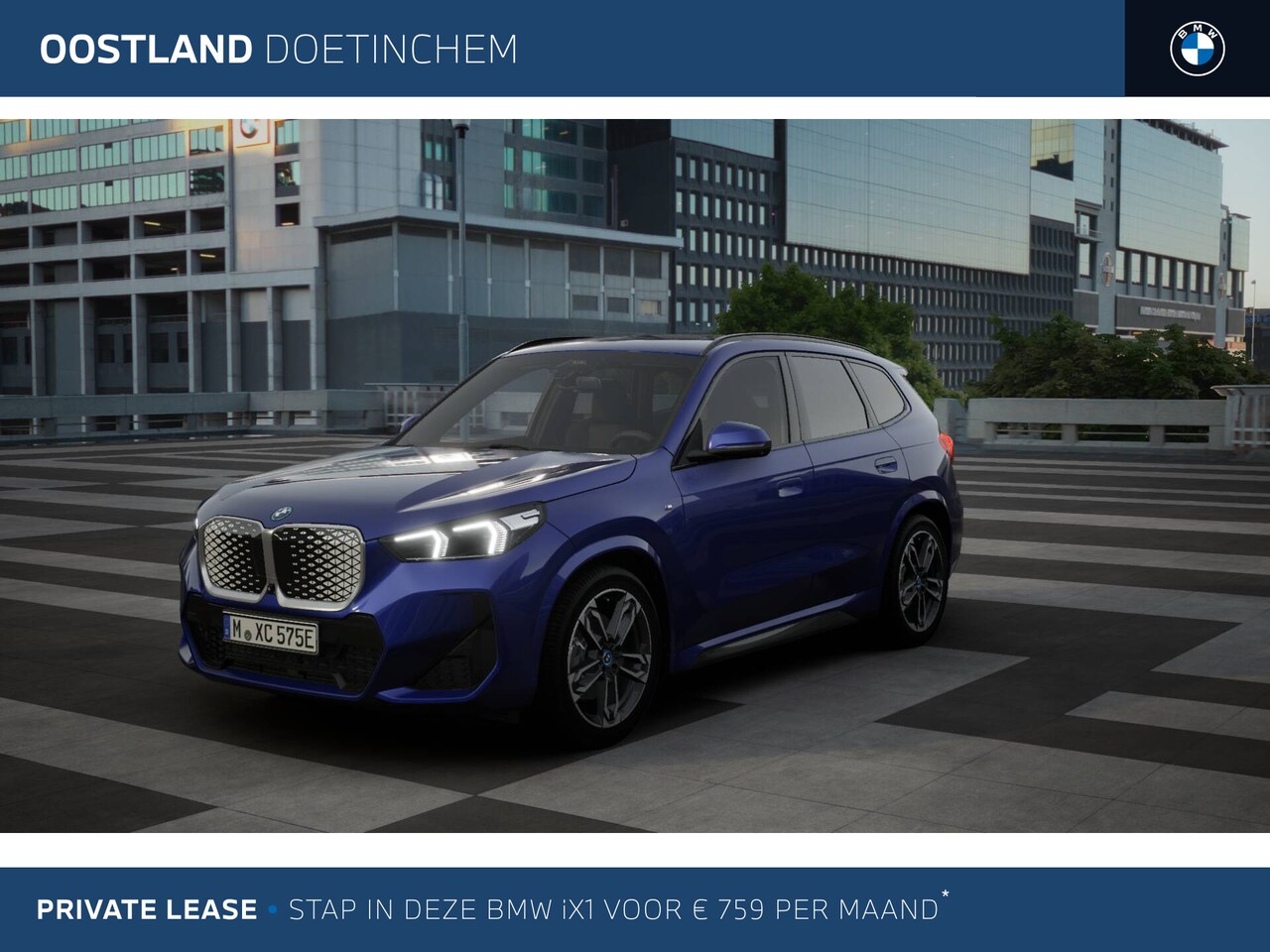 BMW iX1 - eDrive20 M Sport / Panoramadak / Trekhaak / Sportstoelen / M Adaptief onderstel / Comfort - AutoWereld.nl