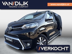 Toyota ProAce Worker - 2.0 D-4D Professional ✓Automaat ✓Fabrieksgarantie ✓Navigatie ✓Schuifdeur Links & Rechts ✓K