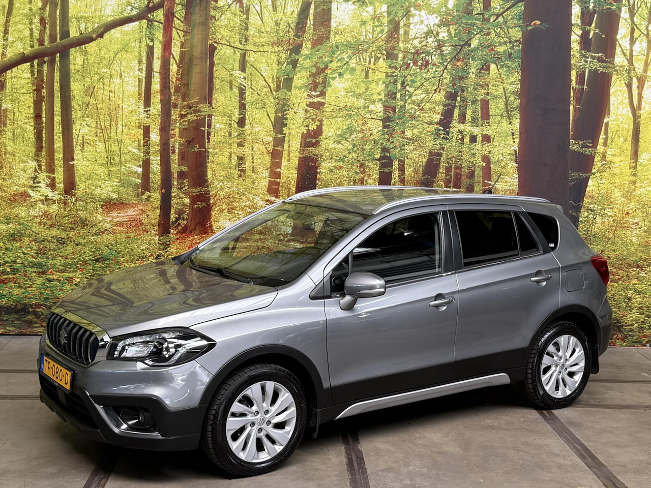 Suzuki S-Cross - 1.4 Boosterjet Exclusive 140 PK LED Clima Stoelverwarming Apple Carplay 17 inch Keyless Tr - AutoWereld.nl