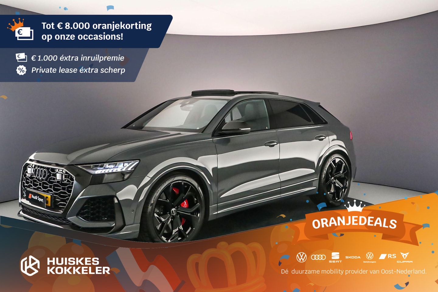 Audi RSQ8 - 600pk | Pano | Keramisch | B&O Adv. | Full Carbon | Exclusive Lak | Leder | Head Up | Dyna - AutoWereld.nl