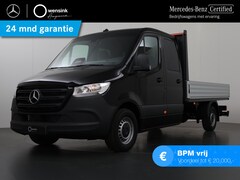 Mercedes-Benz Sprinter - 315 L3 PRO Open laadbak Dubbel Cabine DC Automaat | BPM VRIJ | 3500 kg TREKKEN | 3-zits |