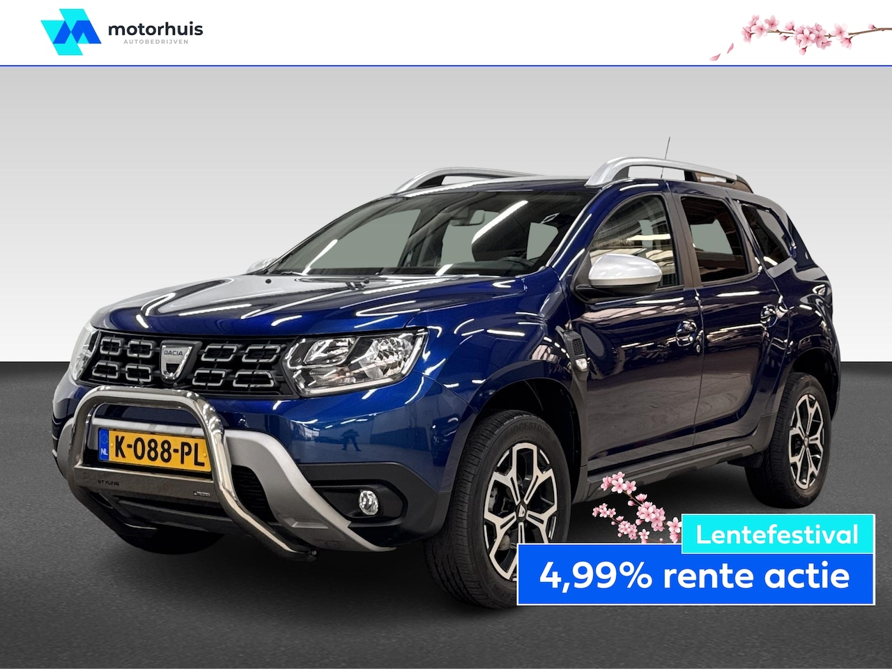 Dacia Duster - 1.2 TCE 125PK PRESTIGE NAVI CAMERA TEL PDC CRUISE STOELVERWARMING - AutoWereld.nl