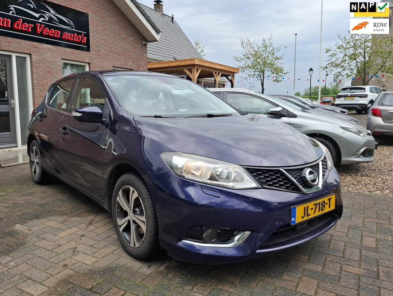 Nissan Pulsar - 1.2 DIG-T Acenta 1.2 DIG-T Acenta, luxe uitvoering; camera, navi, cruise, trekhaak, dode hoek, etc. Prijs i - AutoWereld.nl