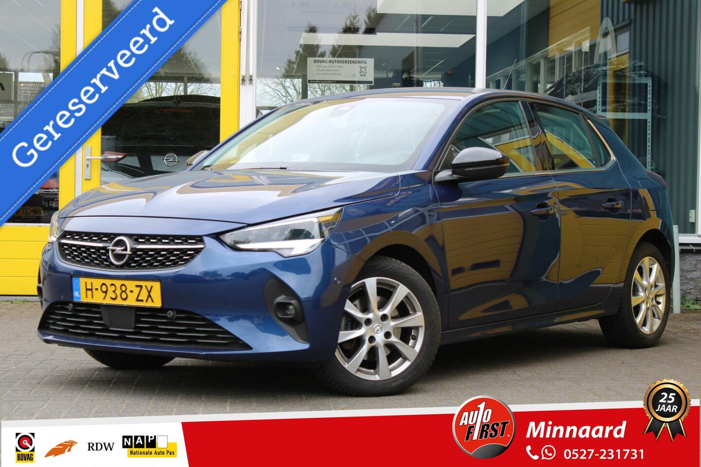Opel Corsa - 1.2 Elegance Automaat , Trekhaak , Camera , Navi. - AutoWereld.nl