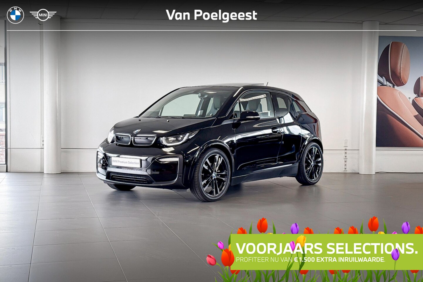 BMW i3 - Basis 120Ah 42 kWh | Stoelverwarming | Glazen schuif-/kanteldak | Sportonderstel | Selecti - AutoWereld.nl