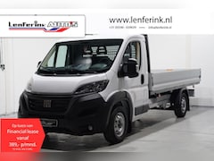 Fiat Ducato - 2.2 MJet 140 pk L4 Pick Up / Open Laadbak va 389, - p/mnd, Airco, Cruise Control, 3-Zits,