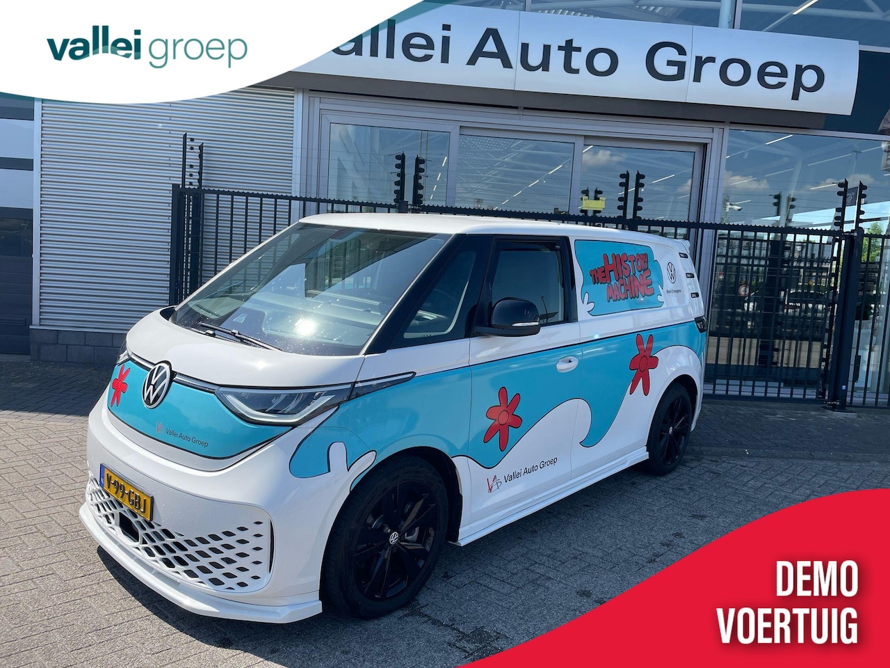 Volkswagen ID. Buzz Cargo - 77 kWh | Airco | Trekhaak wegklapbaar | 20" lm velgen | Lederen bekleding | stoelverwarmin - AutoWereld.nl