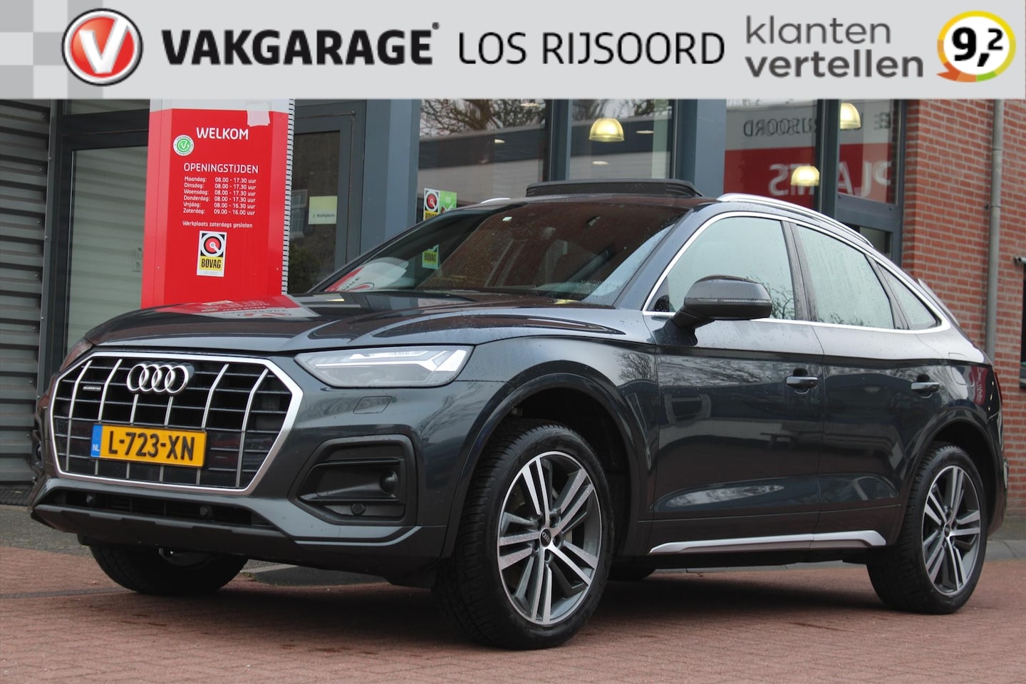 Audi Q5 Sportback - 50 TFSI-E PHEV *Advanced* | Schuifdak | Leder | Vol-Led | Stoel & Stuurverwarming | Stoelk - AutoWereld.nl