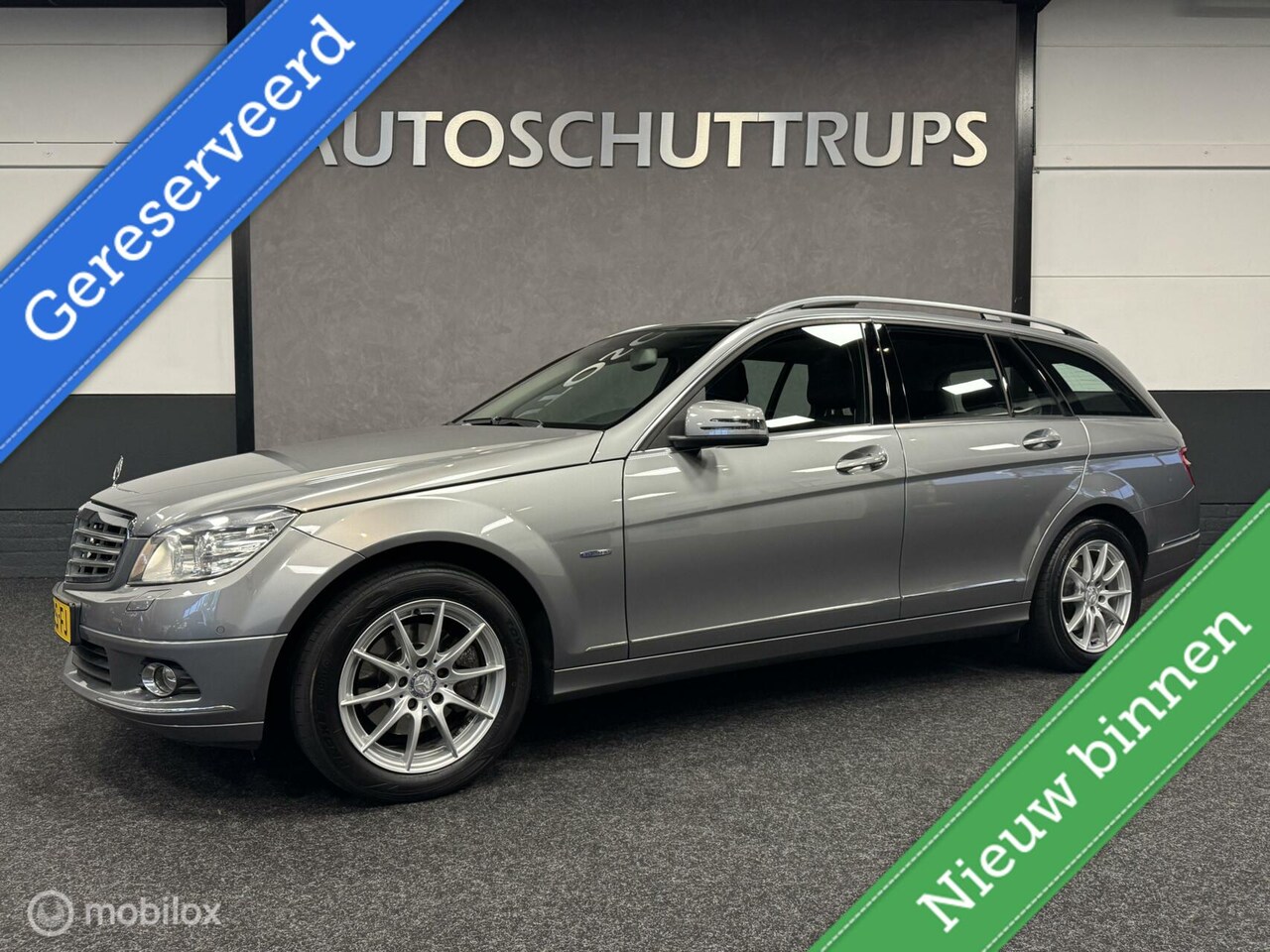 Mercedes-Benz C-klasse Estate - 200 CGI AUTOM / PANO / LEER / VOL - AutoWereld.nl