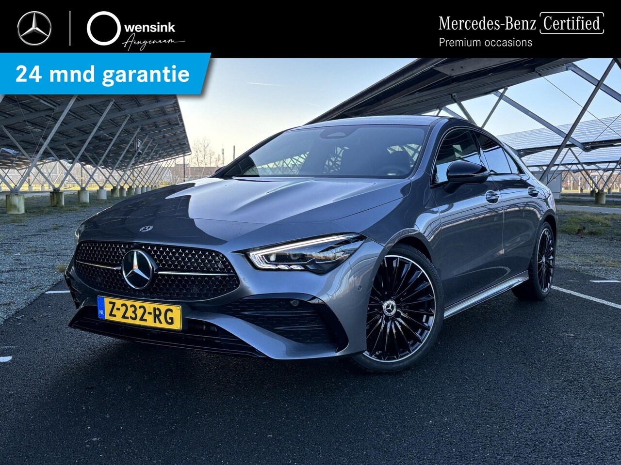 Mercedes-Benz CLA-Klasse - 180 Star Edition AMG Line | Panoramadak | Night | 19" AMG Velgen | Sfeerverlichting | Park - AutoWereld.nl