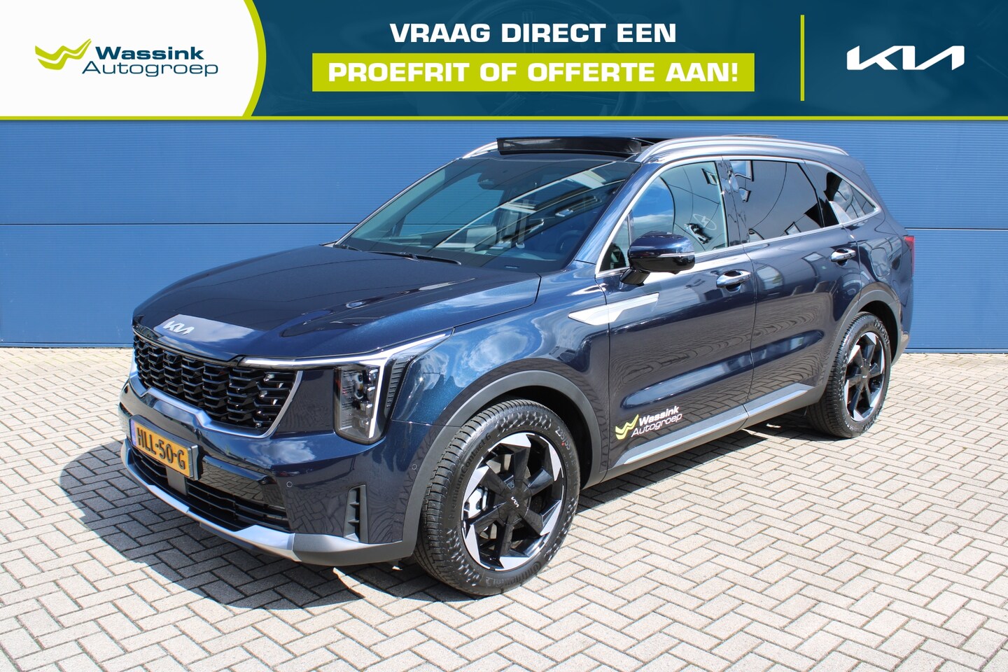 Kia Sorento - 1.6 T-GDi 252pk Plug-in Hybrid AWD ExecutiveLine | Navigatie | 360 camera | Bose | Parkeer - AutoWereld.nl