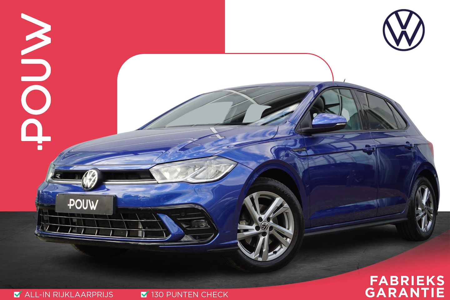 Volkswagen Polo - 1.0 TSI 110pk DSG R-Line | Achteruitrijcamera | Apple Carplay & Android Auto | Parkeersens - AutoWereld.nl