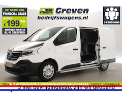 Renault Trafic - 1.6 dCi T29 L1H1 2xSchuifdeur Airco Cruise Navigatie 3 Persoons Parkeersensoren Sidebars