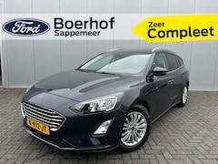 Ford Focus Wagon - EcoBoost Hybrid 125 pk Titanium X | Camera | LED | El. a. klep | Navi | Clima | Keyless en