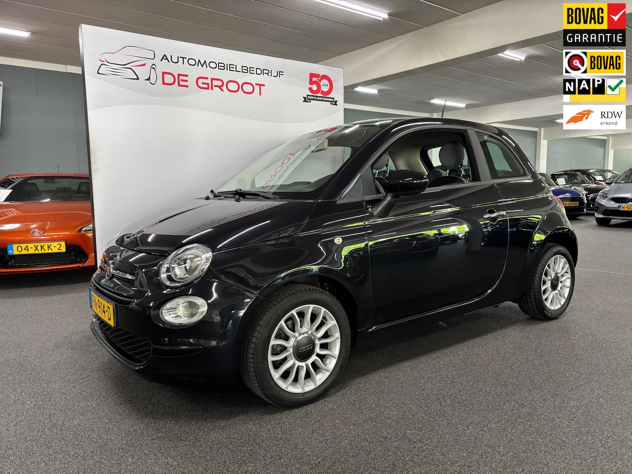 Fiat 500 - 1.0 TwinAir Pop / NL-auto, Cruise control, Airco - AutoWereld.nl