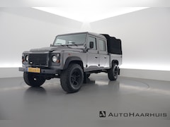 Land Rover Defender 130 - 2.4 TD 130" E Crew Cab | Airco | Trekhaak | 16 inch velgen | youngtimer
