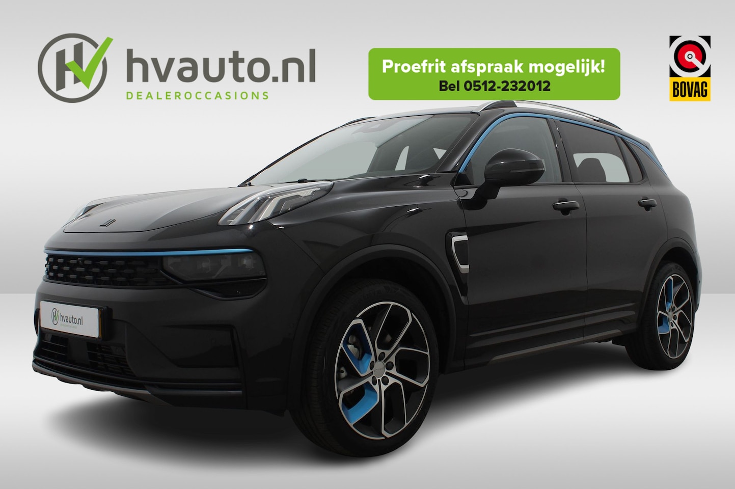 Lynk & Co 01 - 1.5 PLUG-IN HYBRID (MY 2024) 261PK AUT7 | Zwarte hemel | Cruise adaptief | 360 camera - AutoWereld.nl