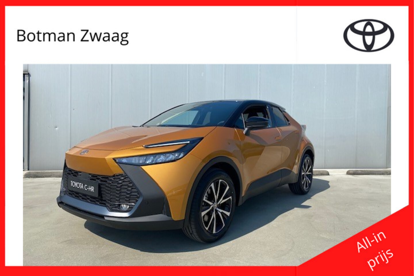 Toyota C-HR - 2.0 Plug-in Hybrid 220 Dynamic Direct leverbaar | Unieke kleurstelling - AutoWereld.nl
