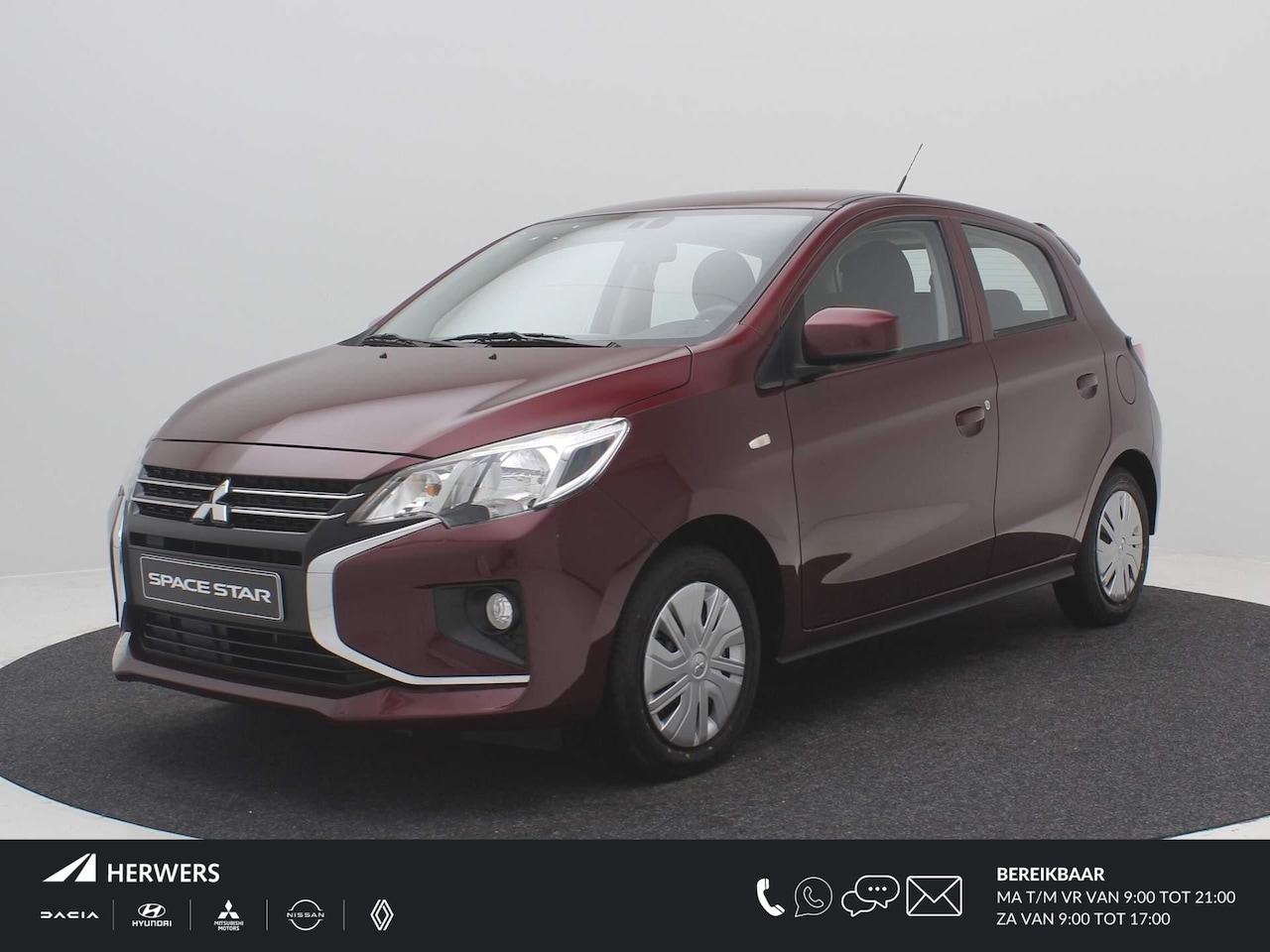Mitsubishi Space Star - 1.2 Active / €4.135,- Op = Op Voordeel / €17.500,- Rijklaarprijs / Nieuw Uit Voorraad Leve - AutoWereld.nl