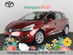 Renault Clio Estate - TCe Intens 1e EIG. LEDER.NAVI KEYLESS.PREMIUM AUDIO.LMV.CLIMA.CRUISE TOT 2 JAAR GARANTIE