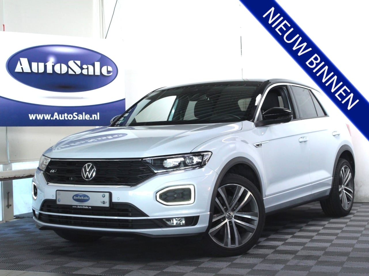 Volkswagen T-Roc - 1.5 TSI DSG Sport 1eEIGNR! VIRTUAL ACC NAV CAMERA DAB '21 - AutoWereld.nl