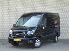 Ford Transit - L2H2 350 2.0 TDCI 165pk Limited | Trekhaak | Dubbele schuifdeur | Bijrijdersstoel | Stoel