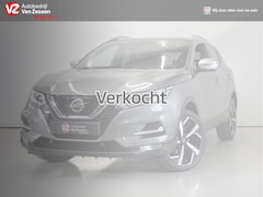 Nissan Qashqai - 1.2 Tekna + | Leder | Pano | 360 Camera | Full Options | Nl auto | 1e eigenaar