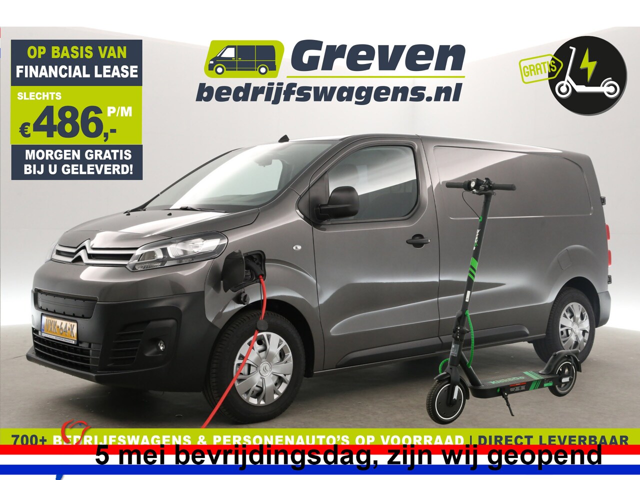 Citroën ë-Jumpy - eJumpy L2H1 75 kWh | BPM VRIJ | GRATIS E-Step! | EMISSIEVRIJE ZONE | Elektrisch | Automaat - AutoWereld.nl