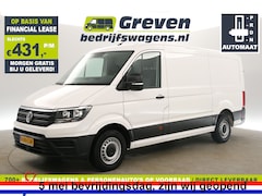 Volkswagen Crafter - 35 2.0 TDI L3H2 DSG Automaat 141PK Airco Camera Carplay Cruise Navigatie 3 Persoons Elektr