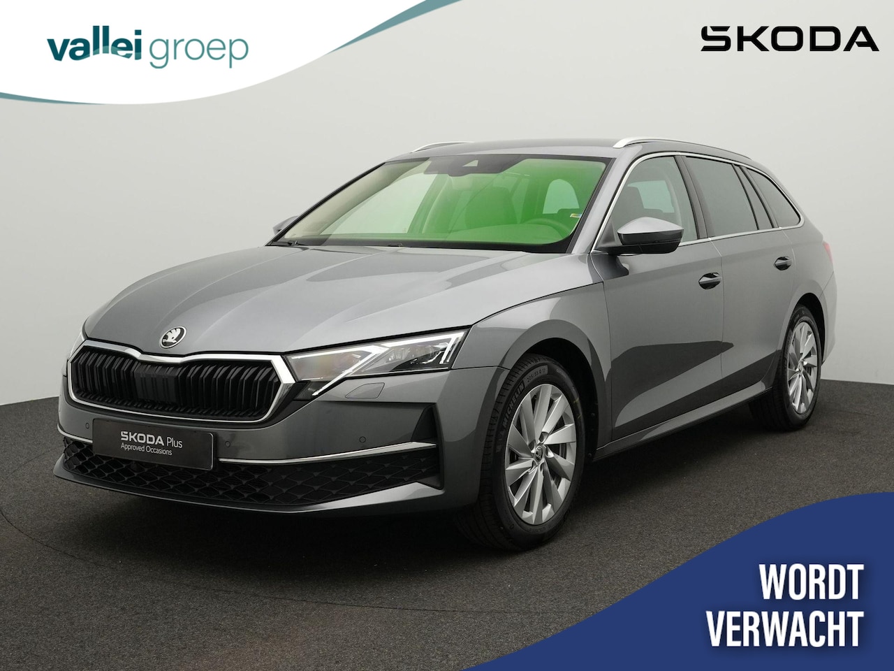 Skoda Octavia Combi - 1.5 TSI 150 pk DSG MHEV Business Edition | Matrix LED | Achteruitrijcamera | Navigatie | S - AutoWereld.nl