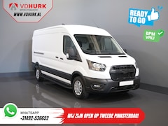 Ford Transit - 350 2.0 TDCI 130 pk Aut. L3H2 Trend BPM VRIJ/ Carplay/ Camera/ Cruise/ PDC V+A/ DAB/ Airco
