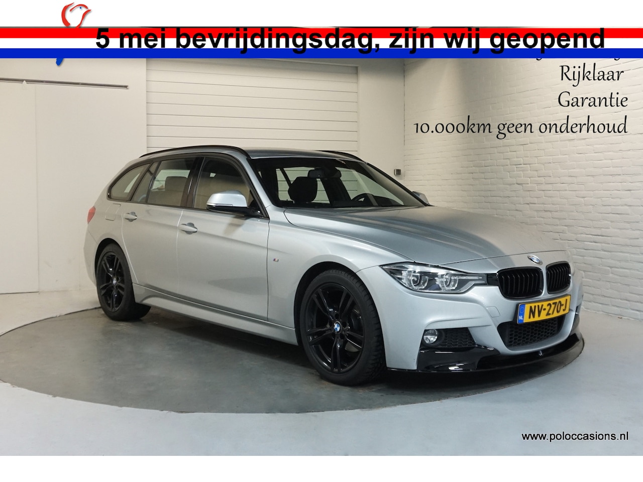BMW 3-serie Touring - 320i High Executive M-Pakket | Sportinterieur Leder | LED | Dealeronderh - AutoWereld.nl