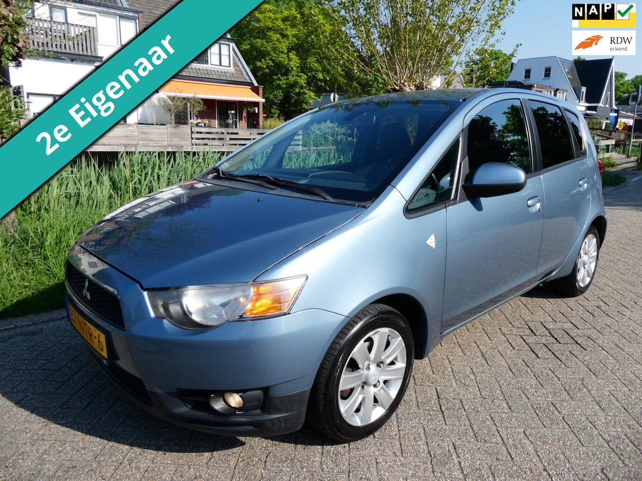 Mitsubishi Colt - 1.3i 4-Cilinder 5-deurs Airco Historie 2e eig. Hoge instap - AutoWereld.nl