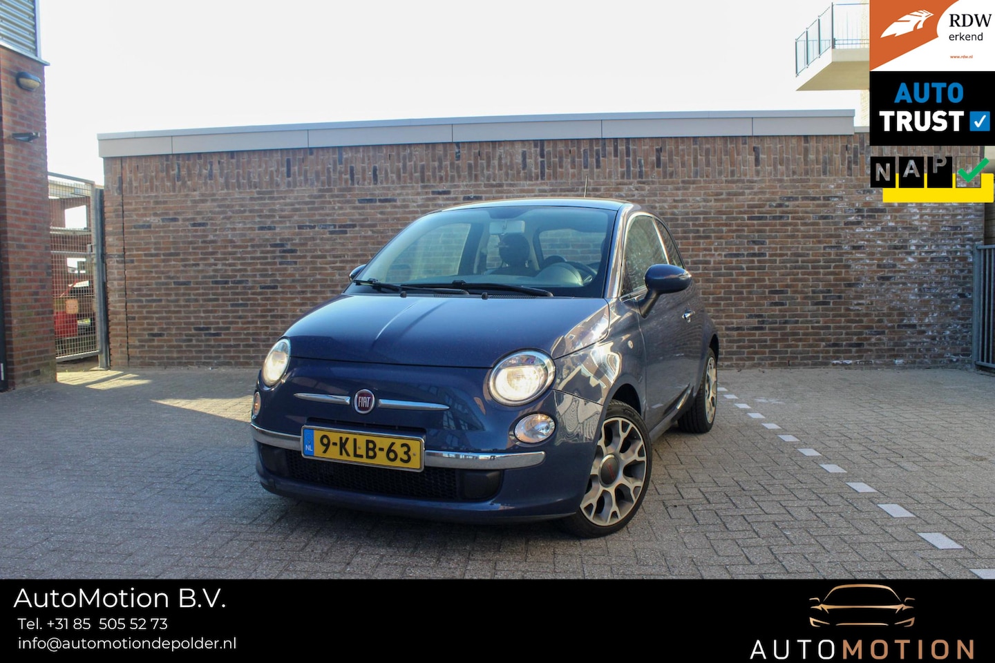 Fiat 500 - 0.9 TwinAir Lounge | PANO | CarPlay | Incl. Nieuwe APK - AutoWereld.nl