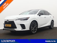 Lexus RX 450h - 450h+ Plug-in Hybrid F-Sport Design | Panoramadak | Voorstoelen verwarmd | Stuurwiel verwa