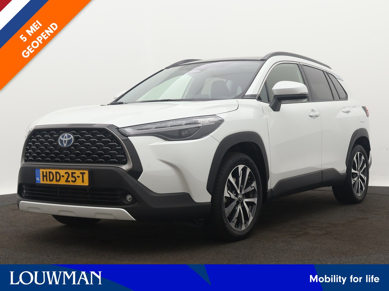 Toyota Corolla Cross - Hybrid 140 Style + Premium Pack II | Half leder | Panoramadak | Dodehoek Assistent | Stoel - AutoWereld.nl