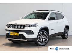 Jeep Compass - 4xe 240 Plug-in Hybrid Electric Limited | Schuif kantel dak | Trekhaak | Navigatie | Camer