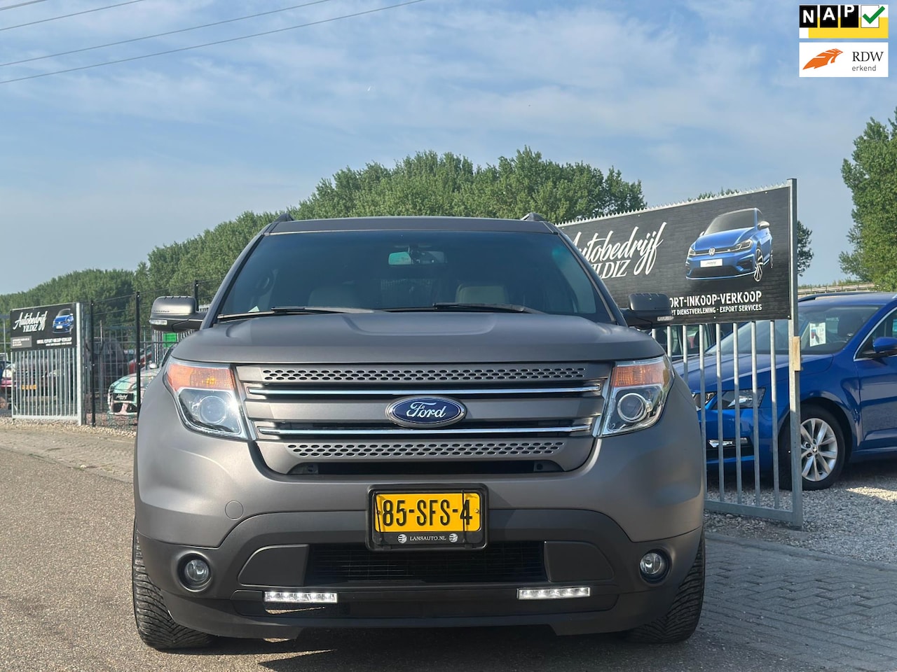 Ford Explorer - LIMITED 4WD 7P Panorama/Leder - AutoWereld.nl