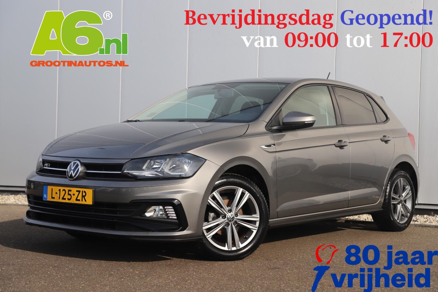 Volkswagen Polo - 1.0 TSI R-Line Edition 95PK 16 inch Adaptive Cruise Navigatie Carplay Android Camera Getin - AutoWereld.nl